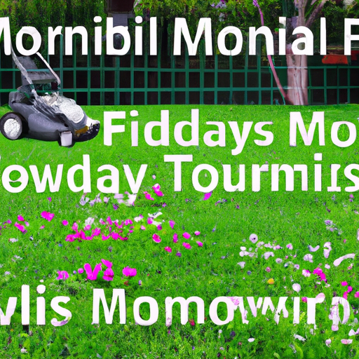 Blown Away by My Offer: Free Mow Fridays